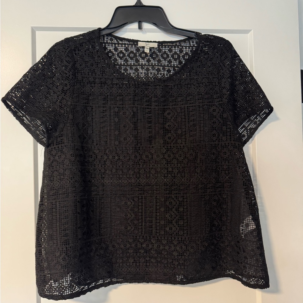 Joie black blouse